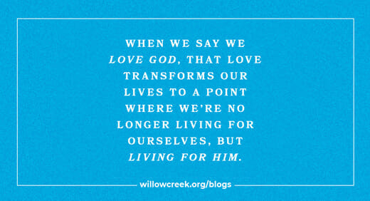 Link to the To Love God Means to Love Others post